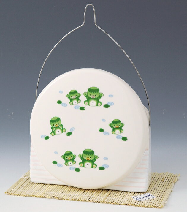 [蚊遣り器 蚊やり 和 虫除け対策 除虫菊の蚊遣器]丸蚊遣器 カッパ