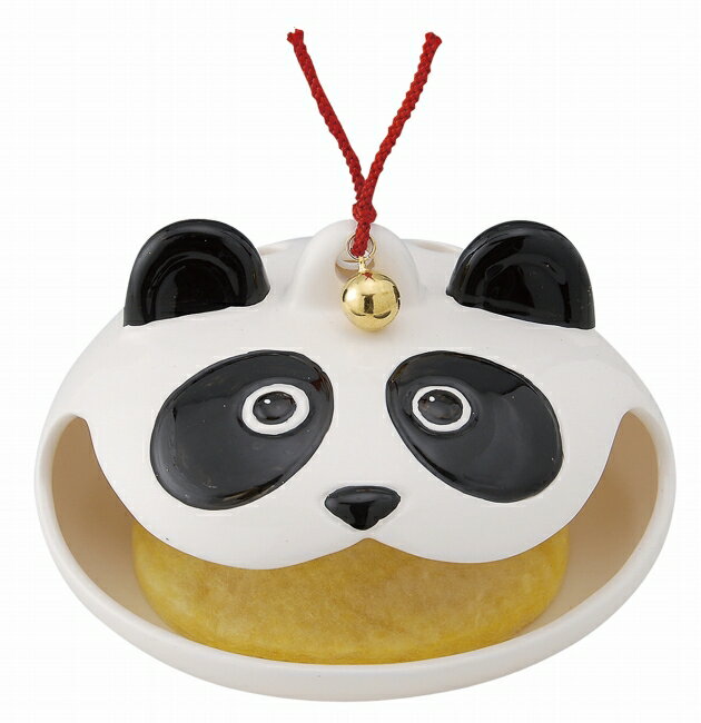 [蚊遣り器 蚊やり 和 虫除け対策 除虫菊の蚊遣器]パンダ蚊遣器のサムネイル