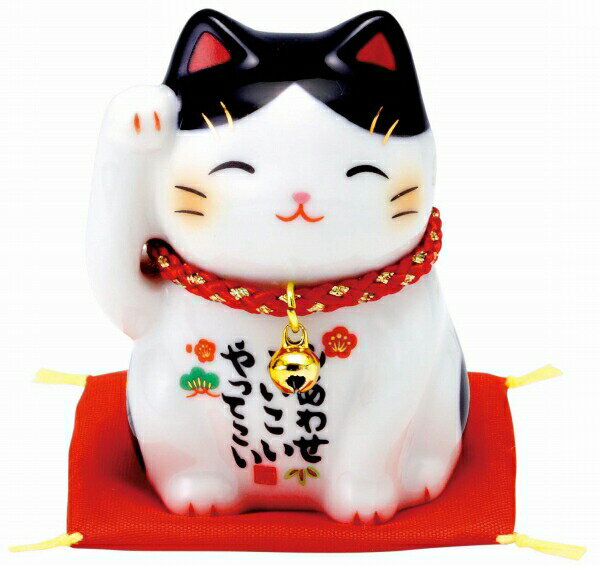 楽天市場】薬師窯 招き猫 彩絵七福神招き猫の通販