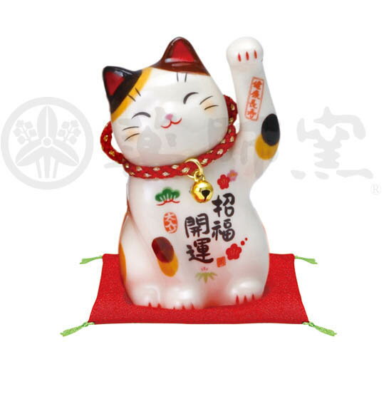 彩絵招福開運招き猫