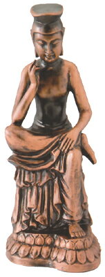 【仏像】金ミロク菩薩(大)(陶器) 【仏像】金ミロク菩薩(大)(陶器)
