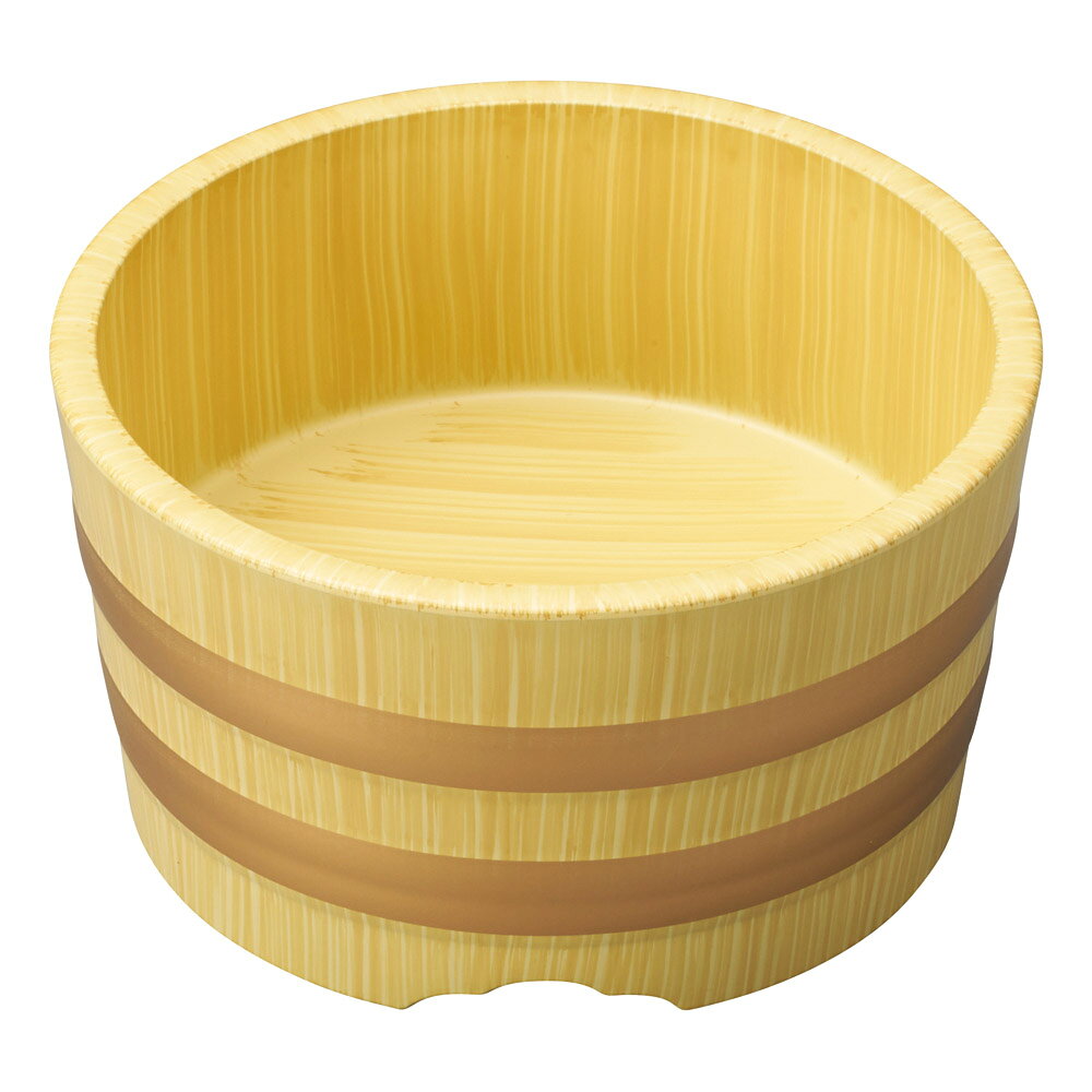 美品！特大　高さ41cm　木桶　 楽天市場】【10%OFF 5/10まで】 湯桶 ひのき 22cm 木製 国産 銅たが 檜