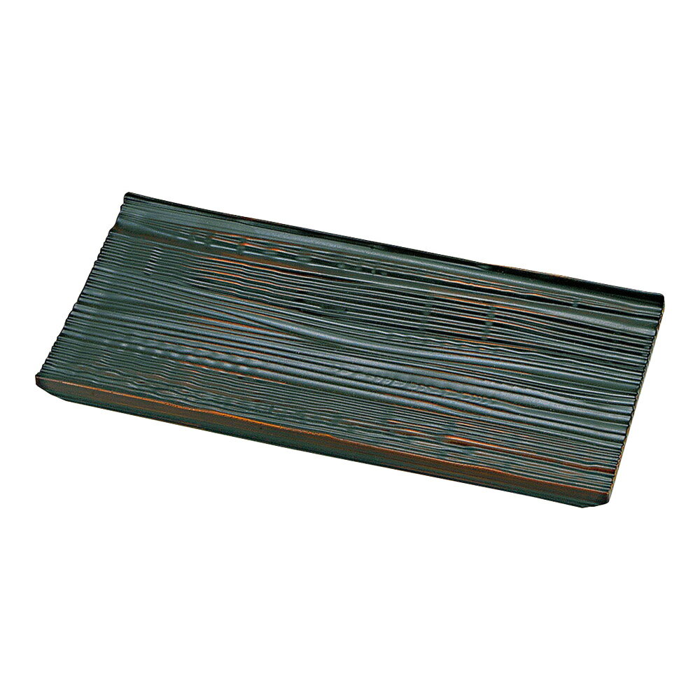 ［TA］流木盛皿 栃塗（小）