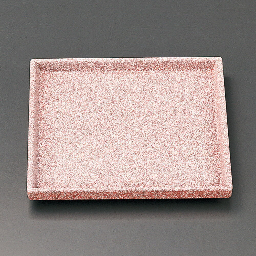 ［TA］正角皿 桜志野