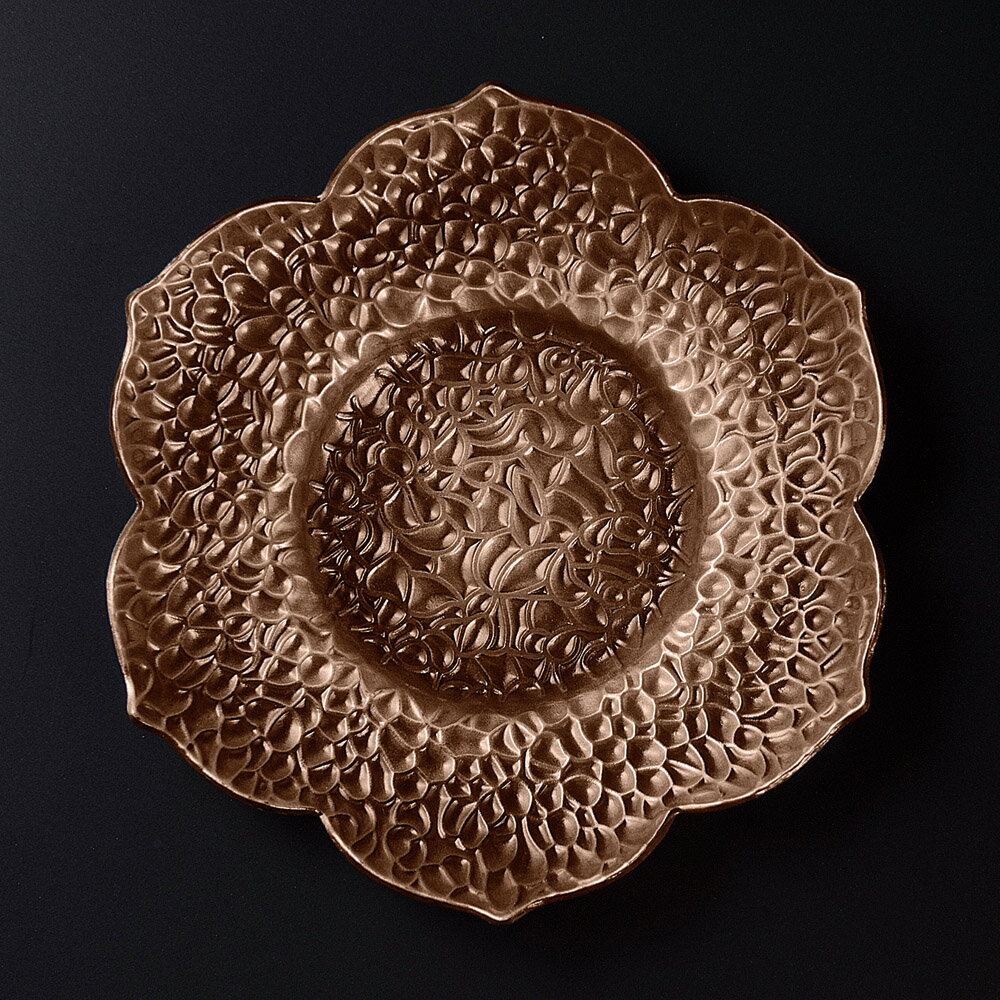 ［ZN］メタルコースター梅花ブロンズ