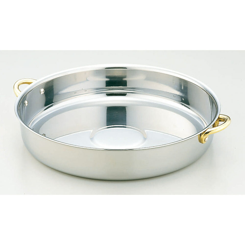 ステン両手付すきやき鍋