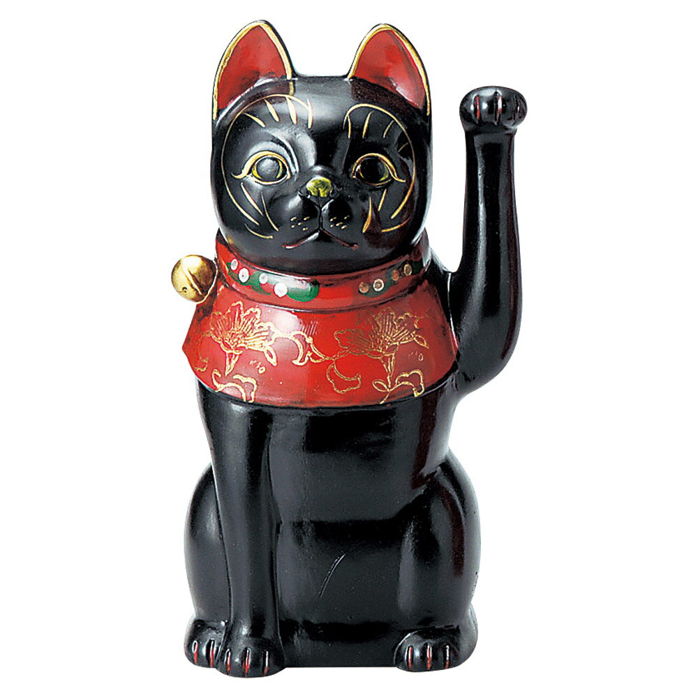 古色大正猫中（黒）