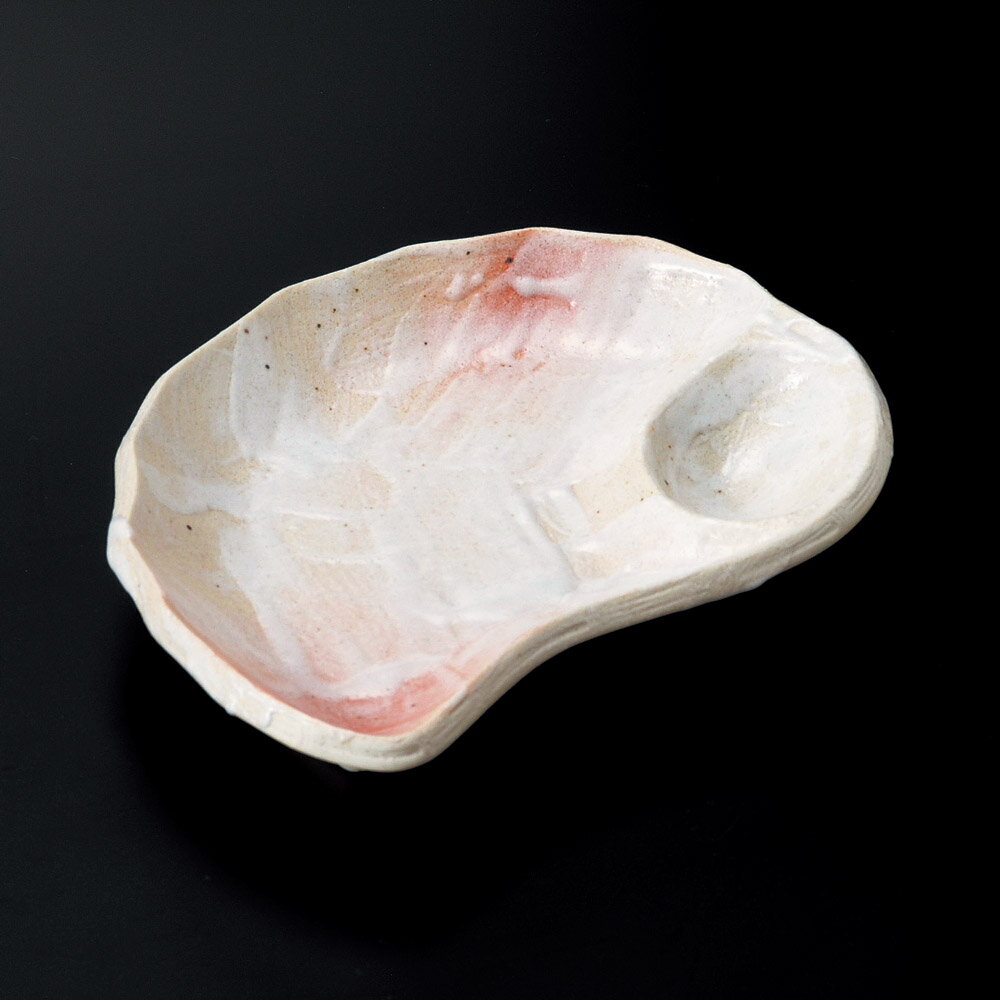 桜志野貝型仕切皿(3.0)