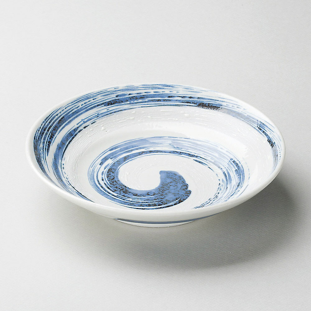 粉吹青流7.5ミツワ麺皿