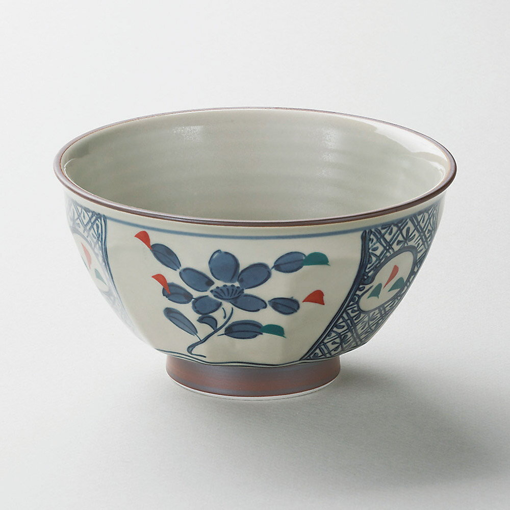 錦祥瑞 面取り丼（中）（有田焼）