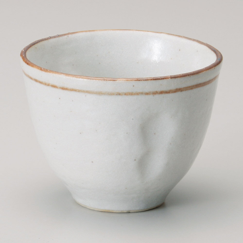 志野ライン指押しカップ