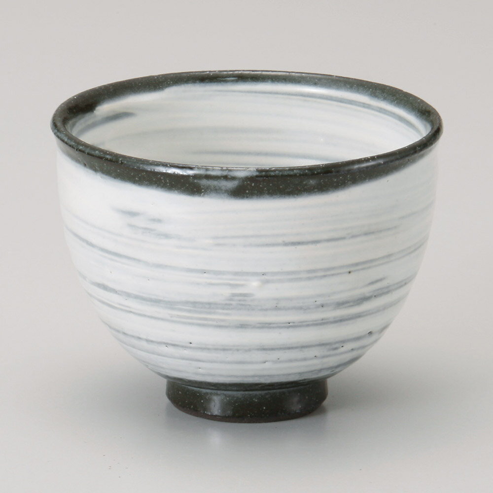 粉引刷毛目一服碗