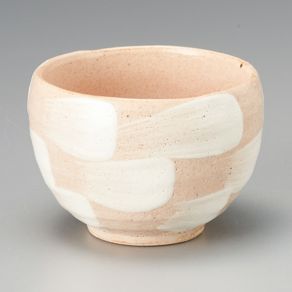 白刷毛市松一服碗