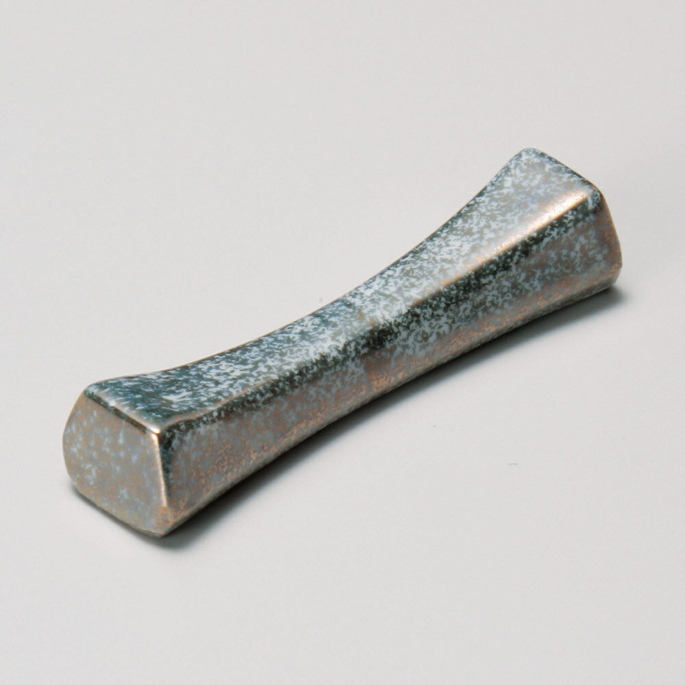 六角面取白金タタキ箸置