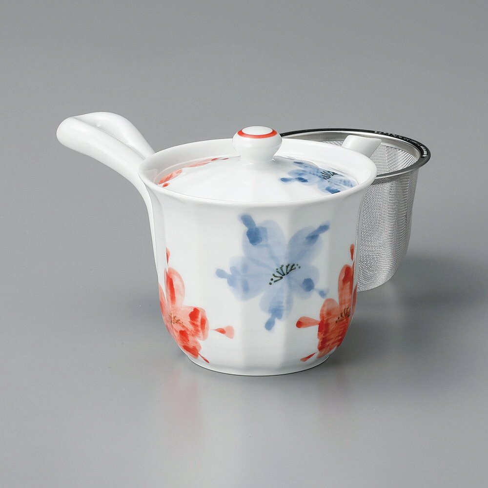 呉須花絵MS軽量反急須