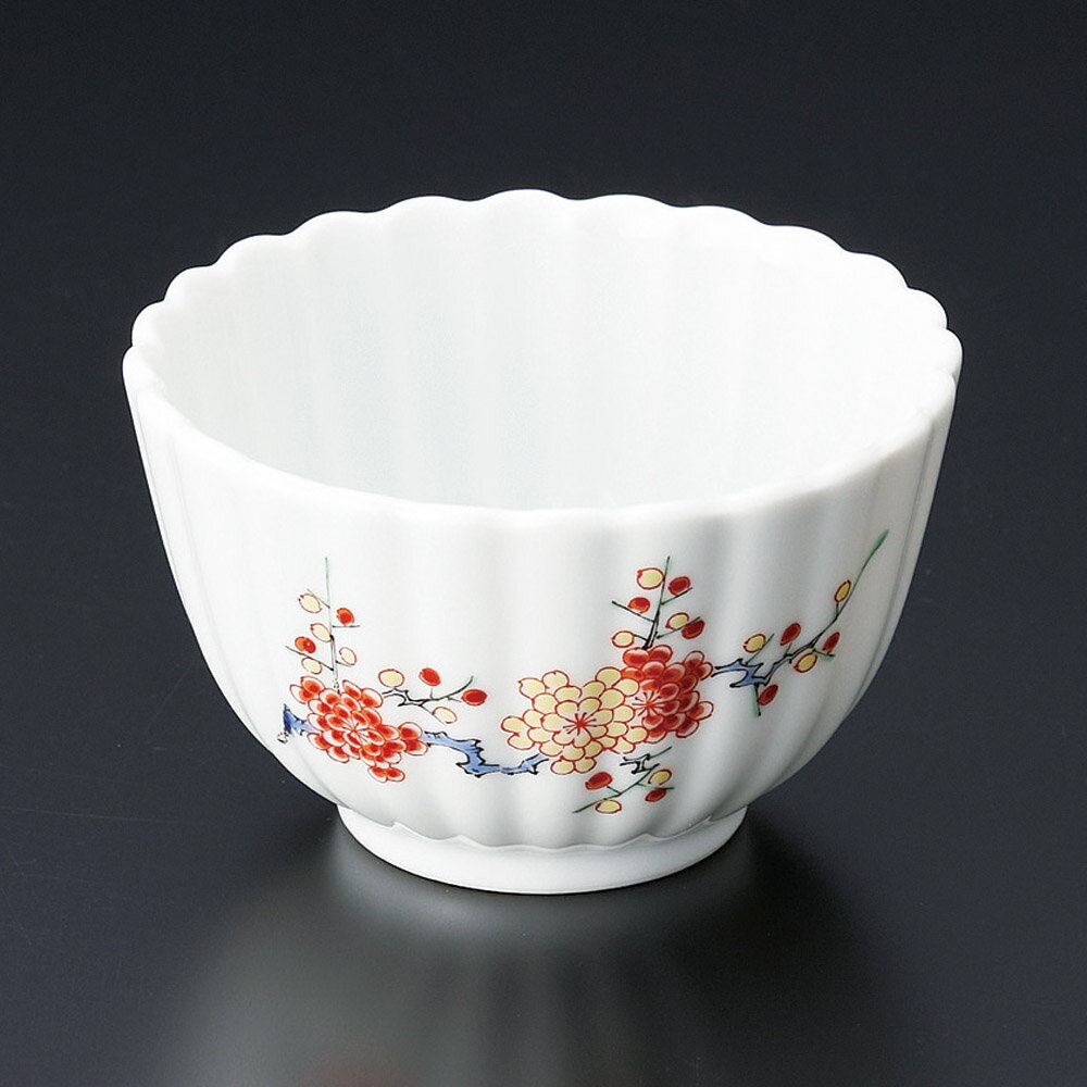 柿右衛門写 梅中付（有田焼）