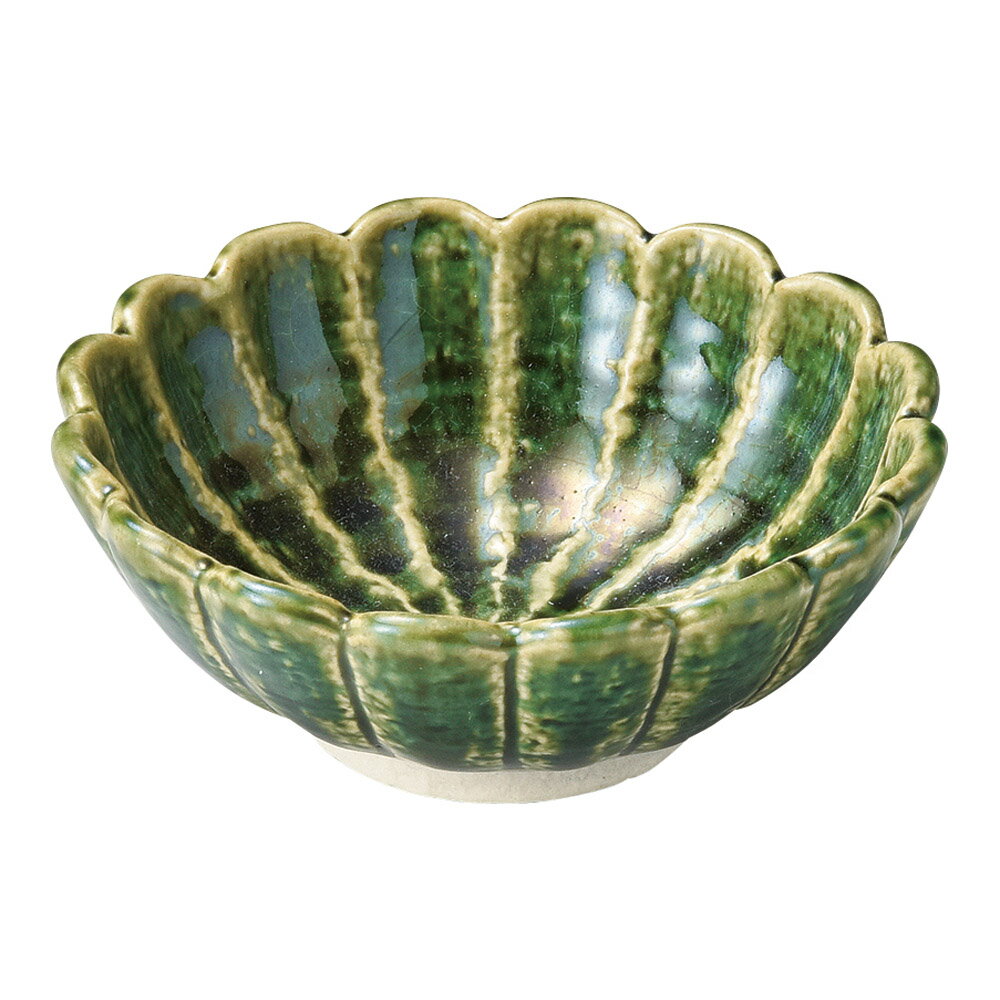 織部菊花 3.5小鉢