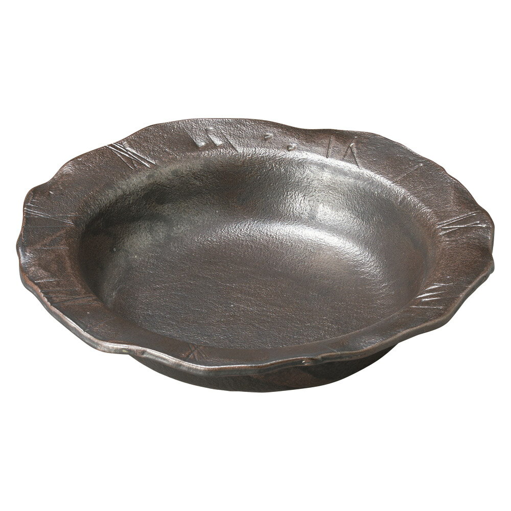 黒土すき焼鍋（信楽焼）