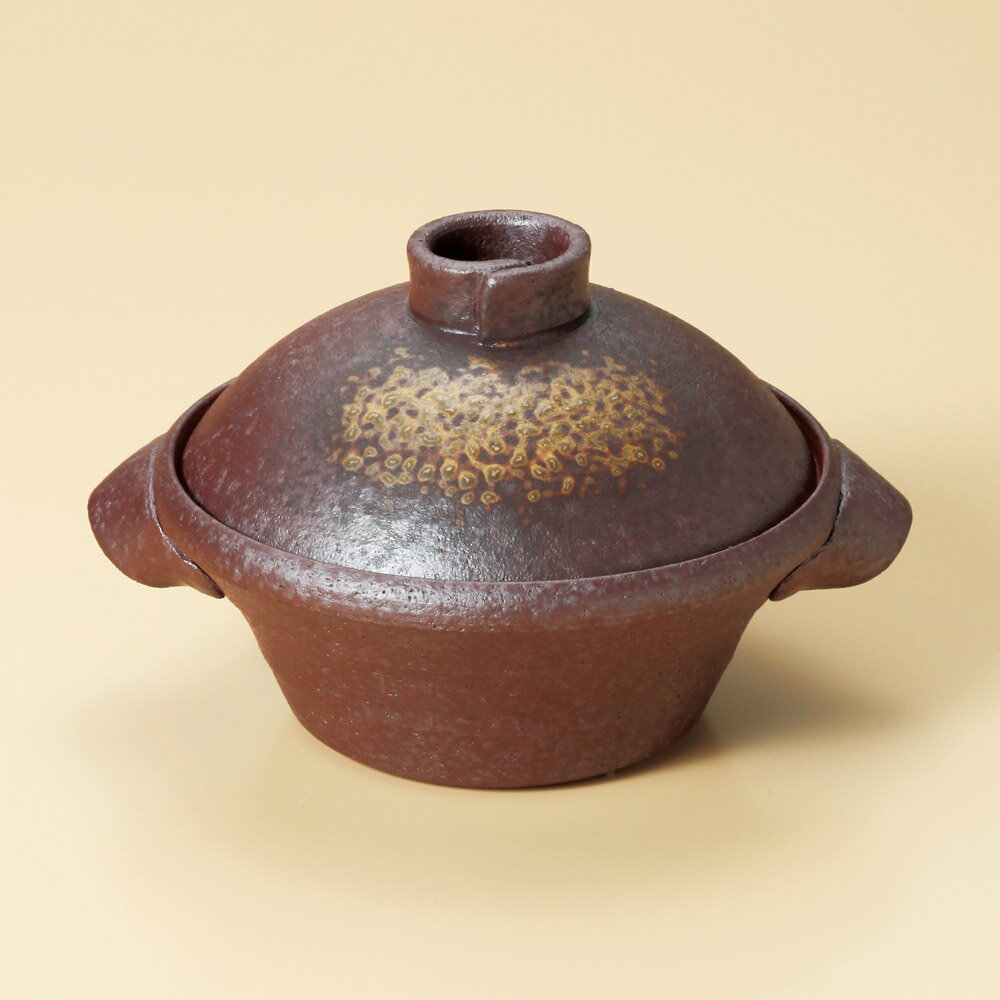 Earthen Pots - 焼締5.5号鍋（萬古焼）
