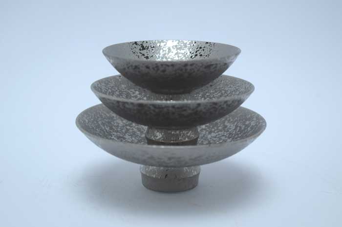 有田焼匠の蔵至福の徳利＆盃38銀彩...