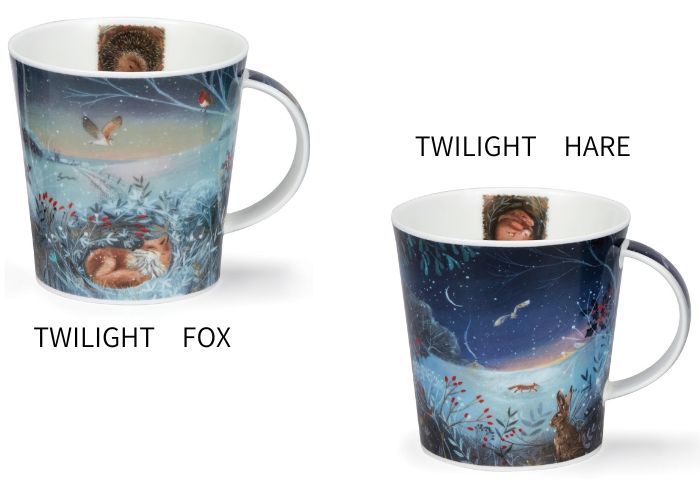 ダヌーン Cairngorm TWILIGHT マグ　480ml【ギフトBOX入り】FOX/HARE
