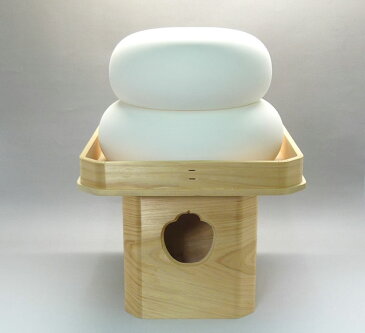 【鏡餅 陶器】陶器製 鏡餅(大/φ22cm)
