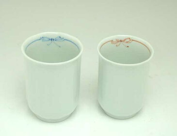 有田焼 りぼん 組湯のみ(化粧箱入)