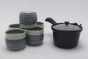 波佐見焼藍駒 茶器セット