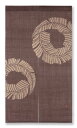 \ クーポン /洛柿庵\N-023/蝋纈染のれん\ 芭蕉 /日本製\*初夏・夏用/長さ150センチ\