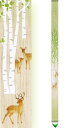 送料無料<洛柿庵>細タペストリー「白樺の森」*夏<長さ170センチ>・・・・・\お得!スペシャル価格!3本&2本セット/販売!