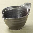 【ギフト/贈答品】【特価品】鉄釉白ライン納豆鉢