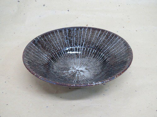 【在庫限り】【決算品】【中垣連次】雪志野十草50平鉢