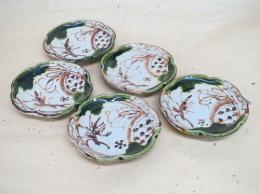 【ギフト/贈答品】【塩草窯　中島洋】　織部3.5小皿　1枚