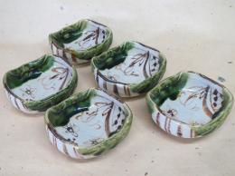 【ギフト/贈答品】【塩草窯　中島洋】　織部手押千代久　1個