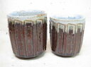 【ギフト/贈答品】【母の日】【父の日】【山兵窯】 朝鮮唐津 湯呑 大/小*大か小のいずれかをお選び下さい。