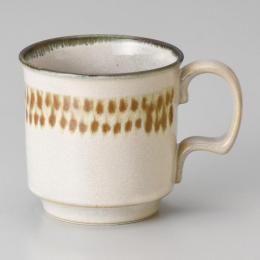 【母の日】【父の日】【誕生日】【ギフト/贈答品】【山功窯】バンダムマグカップ　錆