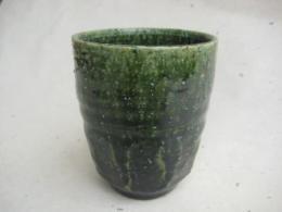Rakuten - 【送料無料】【ギフト/贈答品】【父の日　誕生日】【日展　棚橋淳】織部一客湯呑　　木箱