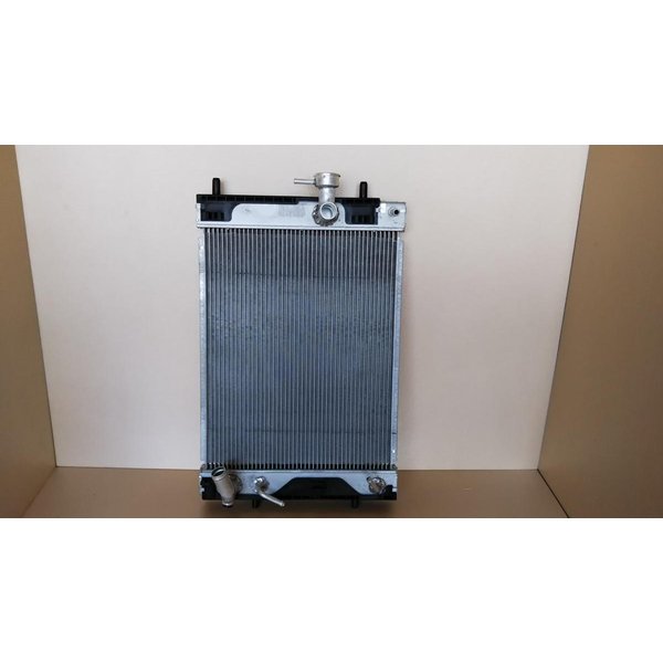 新品ラジエーター コンデンサー タントエグゼ L455S L465S ラジエター ターボ 在庫有り即納　2点セット