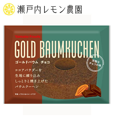 【 ゴールドバウム チョコ 】ヤマトフーズ バームクーヘン