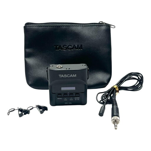 【中古】TASCAM(タスカム) DR-10L ピンマイクレコーダー 黒 Youtube 音声収録 インターネット配信 ポッドキャスト 動画撮影 Vlog 収録用 【中古】TASCAM(タスカム) DR-10L ピンマイクレコーダー 黒 Youtube 音声収録 インターネット配信 ポッドキャスト 動画撮影 Vlog 収録用