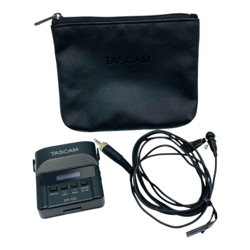 【中古】TASCAM(タスカム) DR-10L ピンマイクレコーダー 黒 Youtube 音声収録 インターネット配信 ポッドキャスト 動画撮影 Vlog 収録用 【中古】TASCAM(タスカム) DR-10L ピンマイクレコーダー 黒 Youtube 音声収録 インターネット配信 ポッドキャスト 動画撮影 Vlog 収録用