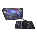 【中古】Numark DJコントローラー ポータブル LEDライト 初心者向け Serato DJ Lite 2チャンネル ストリーミング 配信 Party Mix