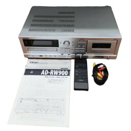 【中古】TEAC CD/カセットレコーダー USB接続対応 シルバー AD-RW900-S