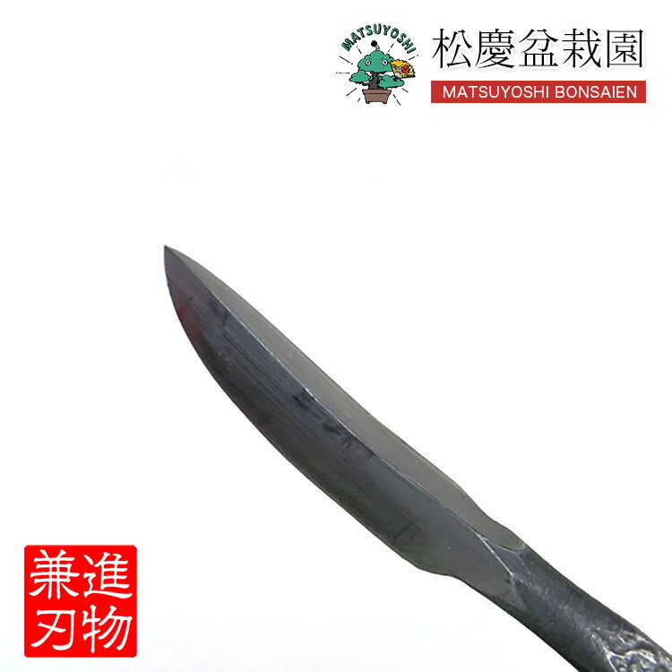 「盆栽用　神作り彫刻刀　剣型反り」 神を削ったりするための彫刻刀です。 全長　→ 190mm「盆栽用　神作り彫刻刀　剣型反り」 神を削ったりするための彫刻刀です。 全長　→ 190mm