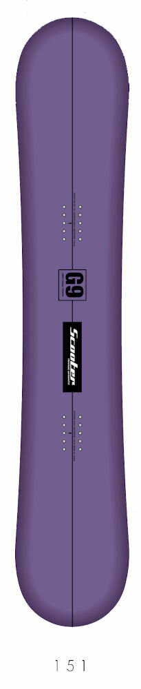 ꕔnEE23-24f SCOOTERyXN[^[z FREESTYLE Xm[{[h@G9@151