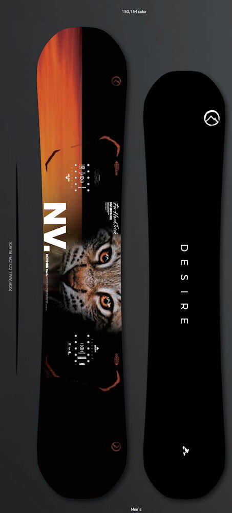 楽天市場】snowboard november desire 154の通販