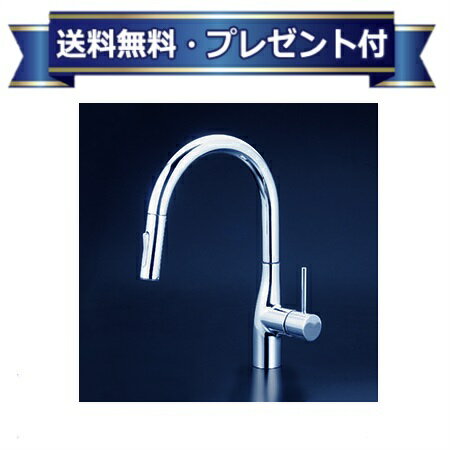樂天商城 - ＼6月限定！最大100%Pバック／プレゼント付き [KM6061ZECHS]KVK キッチン水栓 シングルシャワー付混合栓 寒冷地用 撥水