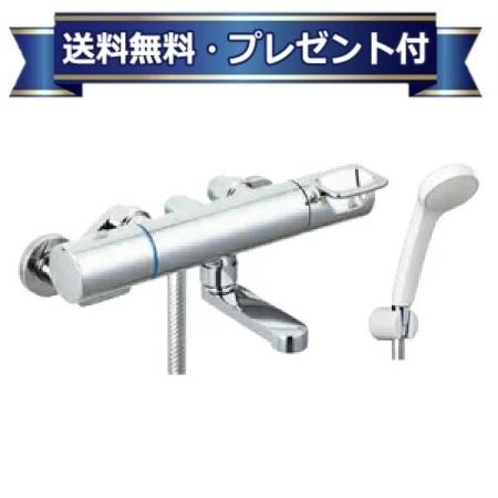 プレゼント付き [BF-KA146TSG]INAX/LIXIL サーモスタット付シャワーバス水栓 クロマーレS 高温出湯規制機能付 エコフルシャワー 一般地用