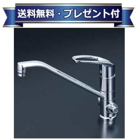乐天商城 - ＼6月限定！最大100%Pバック／プレゼント付き [KM5151ZT]KVK シングルレバー式混合栓 止水栓付 寒冷地用