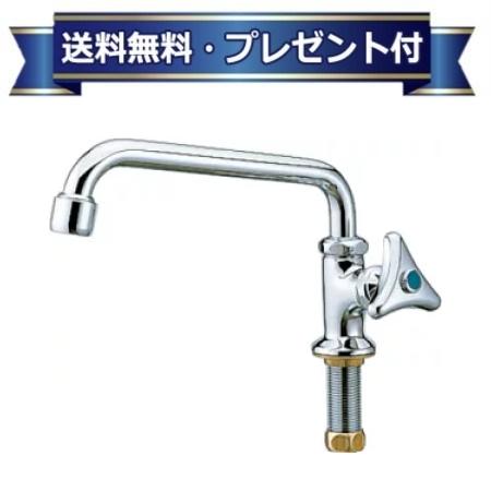 プレゼント付き[LF-14F-13-U]INAX/LIXIL 単水栓　 泡沫式台付自在水栓〈LF-14F-13の後継品〉
